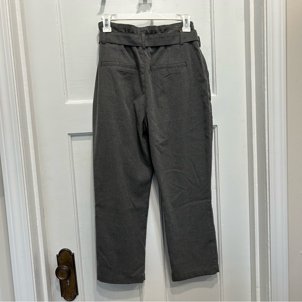 Abercrombie & Fitch Grey Belted Ankle Pant - Picture 5 of 6